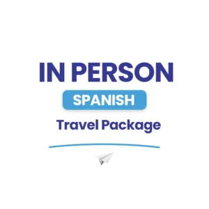 In Person Spanish Tavel Package