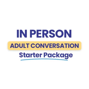 In Person Adult Conversation Starter Package