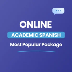 Online Academic Spanish Most Popular Package