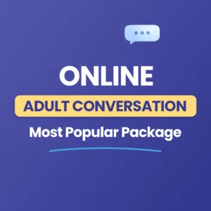 Online Adult Conversation Most Popular Package
